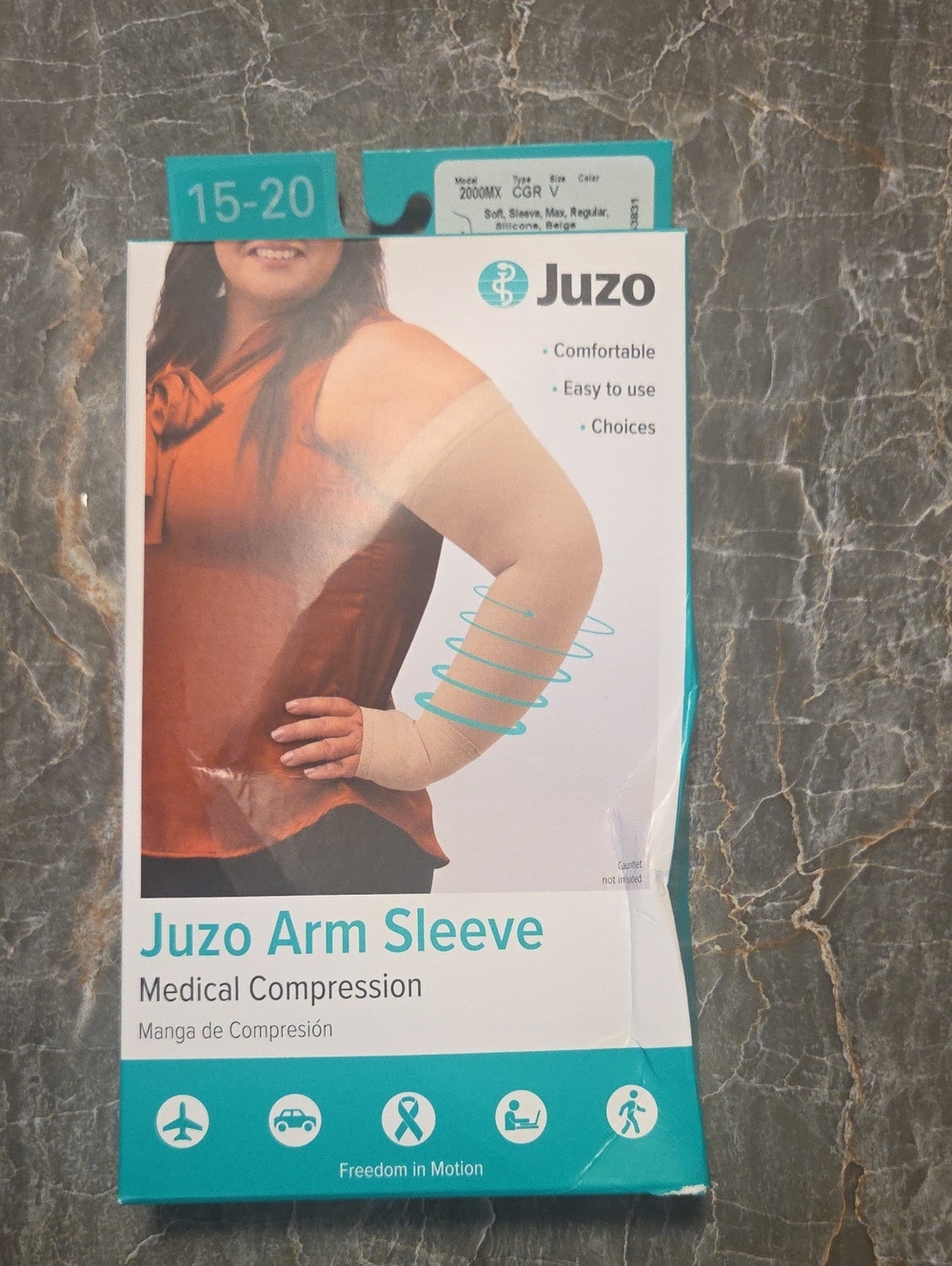 Juzo Medical Compression Arm Sleeve - Beige